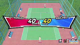 Ep13: Hentai Scenes with Margaret, Steffi and Maria - Academy Love Saga: Tennis Angels Ex