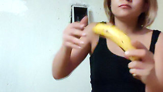 I Pleasure Myself with a Banana