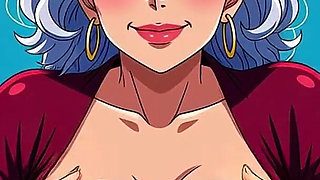 Cartoon Granny Animation Tits