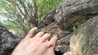 Cheating Wife Enjoying Outdoor Fucking with Her Husband Friend - Part 2