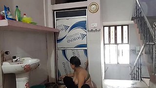 Puja Bhabhi Hot Indian Homemade Fingering & Facial - Big Boobs, Big Ass, HD