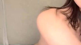 The lustful side of the goddess next door, Peach Fish, innocent and shy, was fucked by her boyfriend for several days in a live broadcast in China, and she was ravaged by her unprotected creampie 2