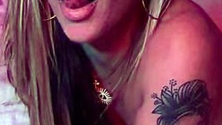Petite small tit babe with perfect pussy masturbates