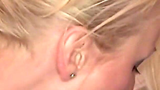 Hard drilling for a blonde skank