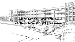 Mina Asahi After-School Love Affair Teachers' Love Story Threesome And Creampie