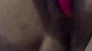 Moaning Orgasms Stimulating My Clit with Vibrator