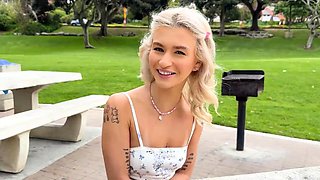 Emma Rosie - Blue Eyed Emma Rosie Shaved Pussy Gets