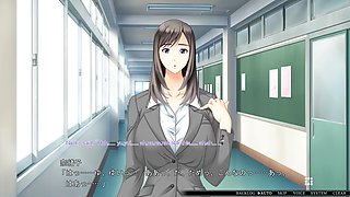 Naoko and Yui 6 - Kyonyuu Hitozuma Onna Kyoushi Saimin Keitai App de Sex Chuudoku!