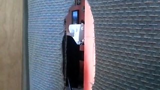 Amateur Glory Hole Blowjob with Big Cock