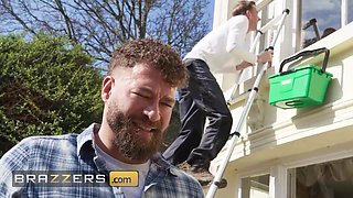 BRAZZERS - Handsome Homeowner Kayla Wild Trades Her Cash Apex For A Dual Dicking From Window Washers - Kayla Web cam