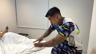 Fucked my hot inked redhead Latina step-mom right in her bad