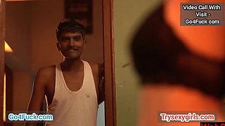 Indian Desirable Mom And Sasur Ji Romantic Love making Big-boned Mood In Home - Housewives