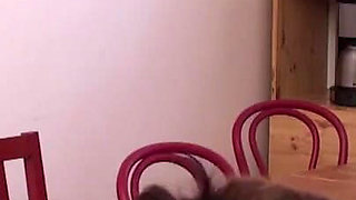 Lesbian pussy licking dildo playing in the bathroom