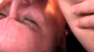 Granny Anna White's Blowjob