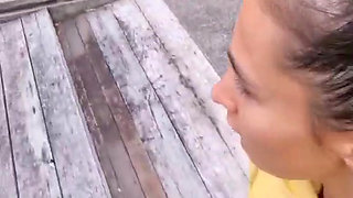 Selfie Shooting and Pee with Nice Flashing