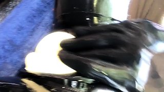 Big boobs milf masturbates with her dildo