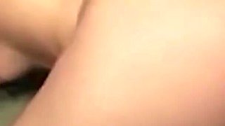 Wonderful Brunette Girl Sissy in a Threesome Ending with Bukkake