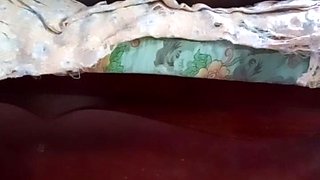 Wife Shaving Her Hairy Pussy.