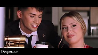 Deeper.Avery watches married neighbor cheat with sexy Anya