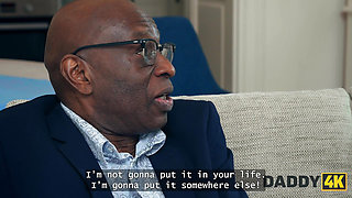 DADDY4K. SLUTTY WEDNESDAY IS CHEATING on her BF WITH BIG BLACK COCK