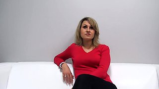 Czech Blonde Milf Sandra POV