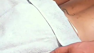 Massage a Girl Until She Can't Stand It and They End up Fucking Her All up!