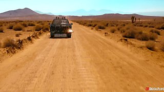 Krisk Xxx's Wild Fight in a Wasteland Escape