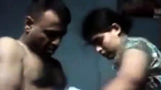 Big-Titted Indian House Owner Sucks Tenant's Cock