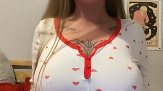 Scottish horny emo loves to be watched while fingering