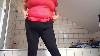 BBW Strip Followed by Squirting
