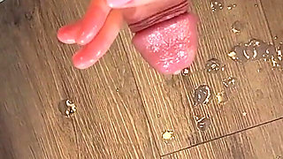 Art Student Hot Blonde Cheerleader Invites Her Dorm Friend From College to Play a Cock Handjob Game