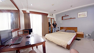 A Filipina Hotel Cleaner Came Into My Room.