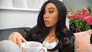 Shaving The Best For Last With Honey Gold, Paris Amour - Brazzers