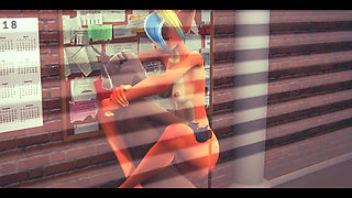 Furry Hentai - Foxy Is Fucked by Futanari Deer - Japanese Asian Manga Anime Film Game Porn