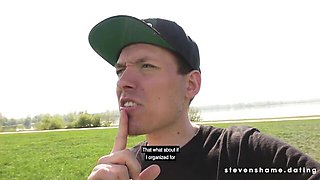 Lissome Samantha Kiss and Steven's big ass video