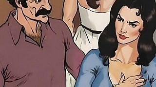 Married Brunette Housewife Was Fucked by a Shoe Salesman Right in the Store. Comic