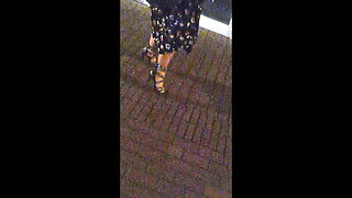 High Heel Nylon Walk