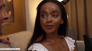 Ebony Beauty Lily Starfire Gives Fan The Girlfriend Experience That Hes Been Wanting - Lily Starfire