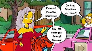 Homer's Happy Chance - Sex POV Cartoon P70 by Misskitty2k