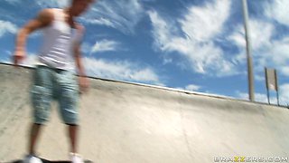 Skate Or Dick With Britney Amber, Bill Bailey - Brazzers