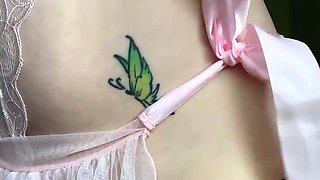 Close up cock jerking solo