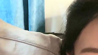 Awesome Teen With Big Boobs Dildo Masturbation