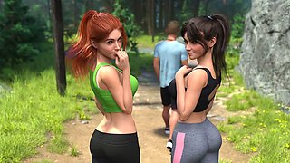 Summer Heat #02 - Sexy Roommates Want to Get Fucked so Hot - 3D Porn Game