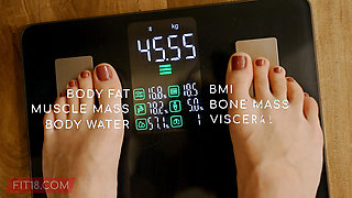 Fit18 - Mia River - 46kg - Casting Cute Flat Chested Teen In Bodysuit - 60FPS