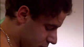 Gang-banging an Italian babe