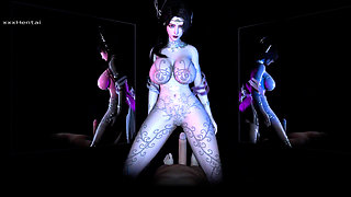Goddess Curvy Girl Chronicles: the Animated Goddess - 3D Animation Hentai