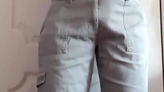 My Horny Secretary with Big Tits Masturbates Pussy