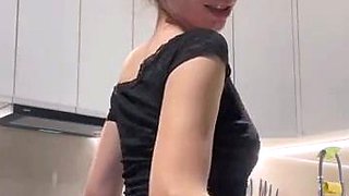 Teen Cute Italian Brunette Solo At