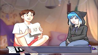 Chinese new year, hot chinese girl, summertime saga