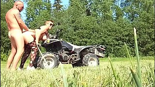 Step Mom Fucked Hard on ATV Ride - Crazyfamily 1970